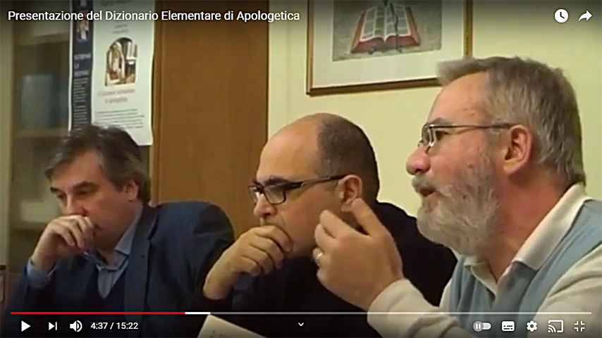 DIZIONARIO APOLOGETICA